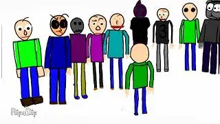 Baldi Roast Everyone again! | Flipaclip | Animation