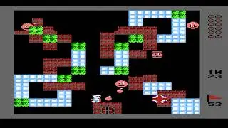 Bomber City (Battle City Hack) (NES, 1985) Уровень 53