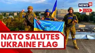 NATO Summit 2023 LIVE | Ukrainian Flag Carried Via A Series Of Marathons Arrives In Vilnius | News18