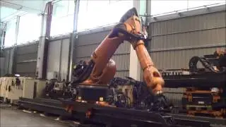 Robot Kuka KR360 con Guida KUKA KL1500