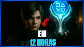 PLATINEI RE 2 REMAKE em 12 HORAS