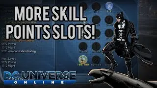 DCUO &mdash; больше слотов для очков навыков!