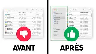 Comment afficher la barre lat&eacute;rale du Finder sur Mac
