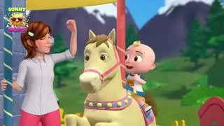 JJ&rsquo;s First Carousel Ride! 🎠✨ Fun Fair Adventure Song for Kids | Sunny Bops