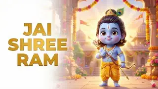 Ram Ji Cartoon Bhakti Rhymes 🚩 | Kids Ram Bhajan | Cute 3D Shri Ram