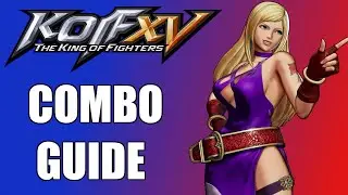 KOF XV Day 1 B.Jenet combo video/guide