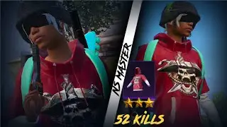 Amazing gameplay with NS MASTER 52 kills 🤠Levinho set 🥶 