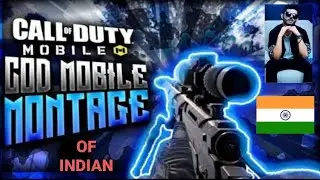 Gameplay and montage of Cod mobile with sniper. India🇮🇳🇮🇳 Cod mobile sniper player. ( Yalgaar)