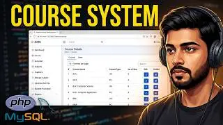 PHP MySQL Project #5 | Connect PHP to MySQL & Create Course Management (Insert + Display)