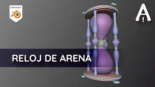 ¿Cómo Modelar un Reloj de Arena? | Blender Proyecto