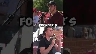 What was the founders intent for 2nd amendment. #charliekirk #debate #interview