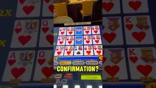 This Royal Flush Pattern is too Crazy to Ignore! 🤨 10 of Hearts #royal #videopoker