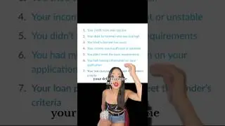 Denied for a Loan? Here's Why and What to Do with Gaby Rincon #shorts #youtubeshorts