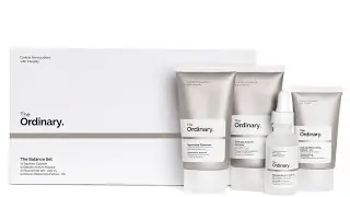 Skincare routine with the Ordinary Balance Set