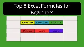 Basic Excel Shortcuts / Excel Shortcuts in MS OFFICE