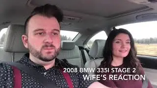 WIFE&rsquo;S REACTION to 4K RPM LAUNCH on BMW 335i N54 SHE WASN&rsquo;T READY!!!!
