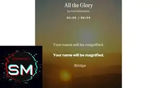 All the Glory - R&B/Gospel Fusion