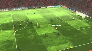 Man Utd - Inter - Van Persie strzela gola 3 min