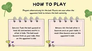 Tugas UAS Bahasa inggris. Basic Mastery and Rules of Table Tennis (A Quick Guide)