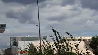 AH 64 Apache Guardian flyby.  MSPO 2022 Kielce Poland