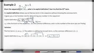 Algebra 2 Lesson 1-4: Arithmetic Sequences and Series