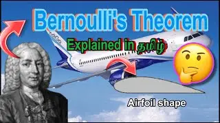Bernoulli's Principle | Explained in Tamil | Airfoil Shape | Indigo