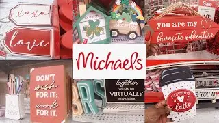 Michaels Shopping Vlog * Valentine Decor 2022 * St. Patrick&rsquo;s Day 2022 New Spring Decor