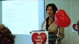 Kickoff in Wateringen van de 'Rij met je hart' campagne.