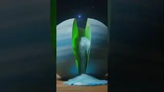 Slicing Uranus #ai #weird #space #solarsystem #uranus #cutting