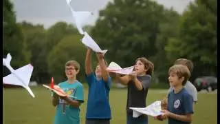 The Paper Plane Race: A Comedy Story for Kids!