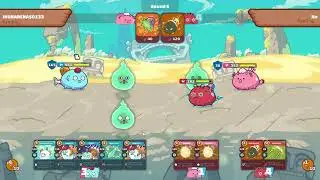 AXIE INFINITY GAME PLAY STRATEGY, PURE AQUA VS BUG . BIRD MAKUNAT