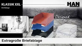 Ausreichend Platz mit der HAN Briefablage