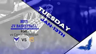 Boys JV Basketball vs Canon-McMillian