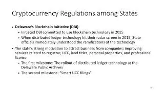 Legal Issues in Blockchain and Cryptocurrencies (Part 7): Cryptocurrency Regulation in the U.S.