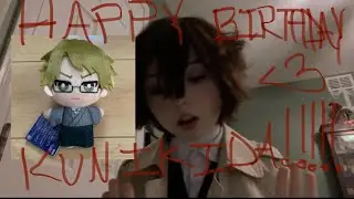 MAKING KUNIKIDA’S BIRTHDAY CAKE in dazai cosplay