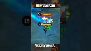 X.BORG HEALING TUTORIAL AND BUILD #mlbb #shorts #xborg