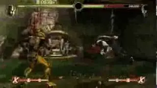 MK9 - Cyrax Combo Reset 79% 2 Bars