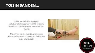 TENS ja EMS sähköstimulaation vaikutusten ero