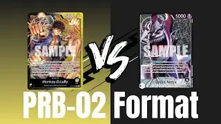 [PRB-02] Black Yellow Luffy vs Black Moria! One Piece TCG