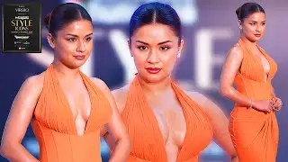 Avneet Kaur&rsquo;s Sensational Orange Look Sets the Red Carpet on Fire at Style Icons Awards 2025! 🔥