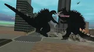 Godzilla Destroy All Monsters Melee in VR! | Oculus Rift-S Gameplay