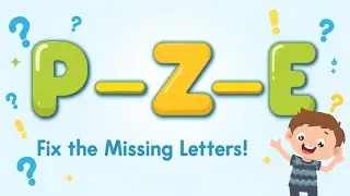 Can You Fix These Missing Letters? 🧠 Fun Spelling Quiz