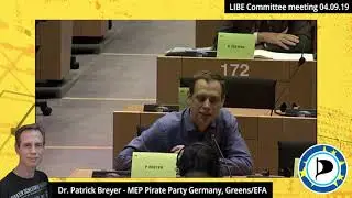 Patrick Breyer questions Europol Director on 