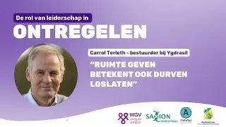 Interview 'Ontregel de zorg' met Carrol Terleth, bestuurder bij zorgorganisaties Ygdrasil.