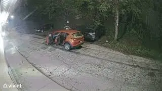 Man Breaking into Cars Dances For Security Camera During Theft in Cleveland