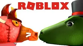 LEGOSAURUS vs. Evilsaurus!! - ROBLOX