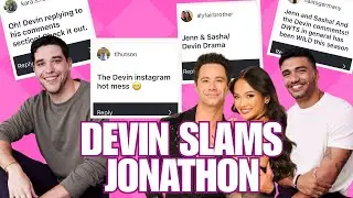 Sounding Off on Devin Strader's Instagram Trolling: Jenn Tran, Sasha Farber, and Jonathon Johnson