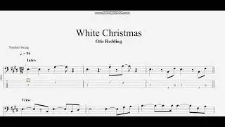 Otis Redding - White Christmas (bass tab)