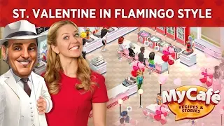 My Cafe: St. Valentine's in Flamingo Style
