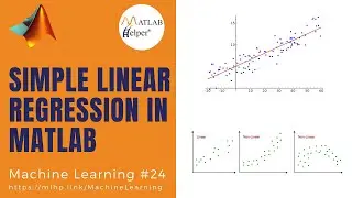 Simple Linear Regression in MATLAB | Machine Learning | @MATLABHelper